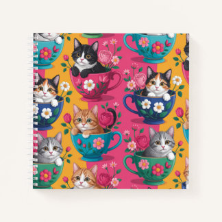 The Teacup Kitten Tea Party Notebook