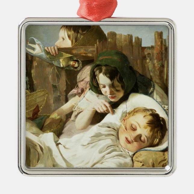 The Tease Metal Tree Decoration (Front)