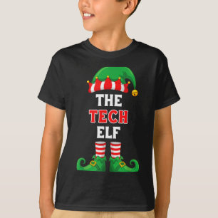The Tech Elf Shirt Christmas For It Guy Tech Suprt