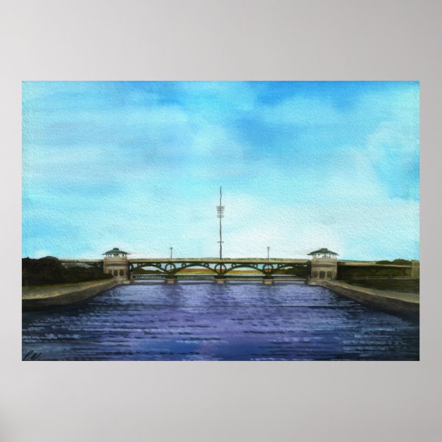 The Tees Barrage Poster (Front)
