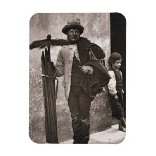The Temperance Sweep, 1876-77 (woodburytype) Magnet