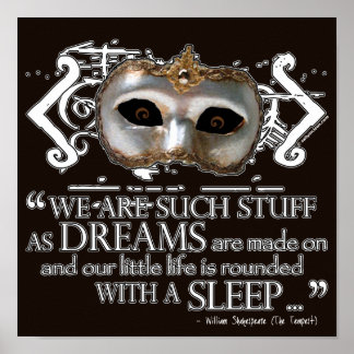 The Tempest Quote Poster