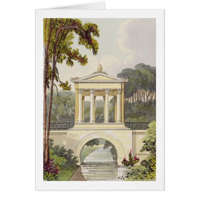 The Temple Bridge, from Ackermann's 'Repository of (Front)