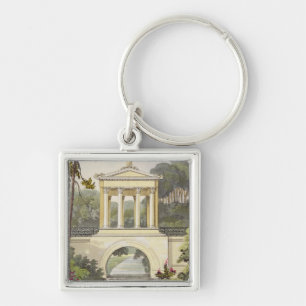 The Temple Bridge, from Ackermann's 'Repository of Key Ring