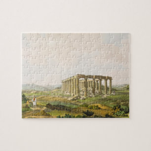 The Temple of Apollo Epicurius, plate 25 from Part Jigsaw Puzzle