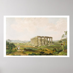 The Temple of Apollo Epicurius, plate 25 from Part Poster