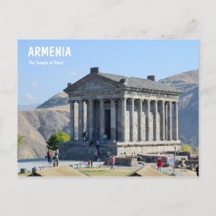 The Temple of Garni in Armenia Postcard