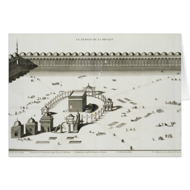 The Temple of Mecca (engraving) (Front Horizontal)