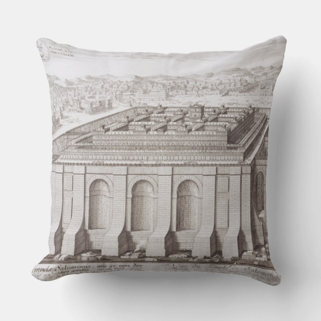 The Temple of Solomon, Jerusalem, from 'Entwurf ei Cushion (Front)