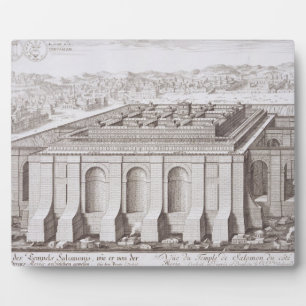 The Temple of Solomon, Jerusalem, from 'Entwurf ei Plaque