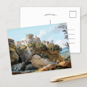 The Temple of Vesta   Giovanni Battista Busiri Postcard