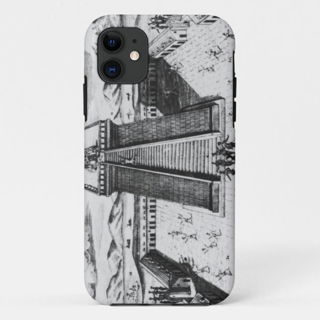 The Templo Mayor at Tenochtitlan Case-Mate iPhone Case (Back)