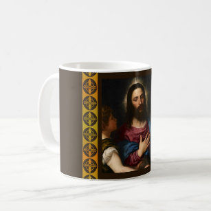 The Temptation of Christ, Titian Coffee Mug