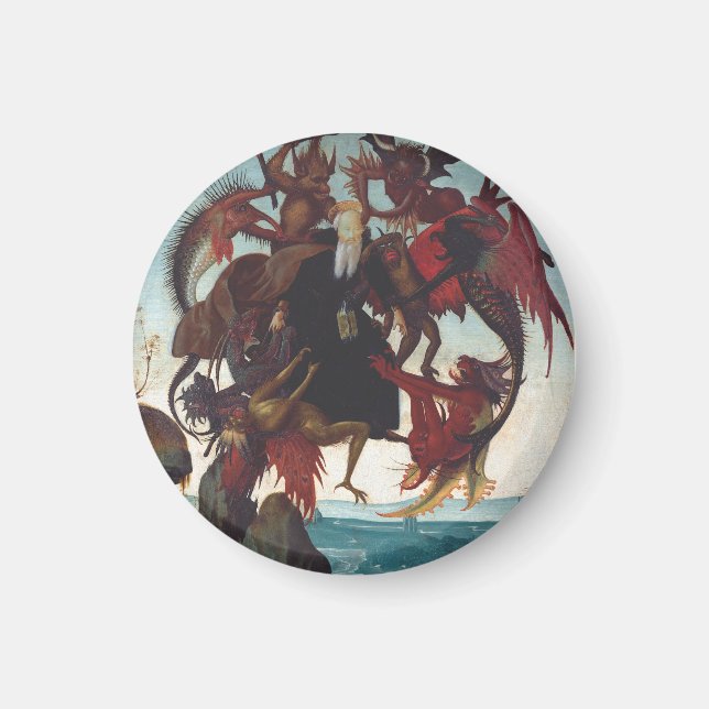 The Temptation of Saint Anthony by Michelangelo Magnet (Front)