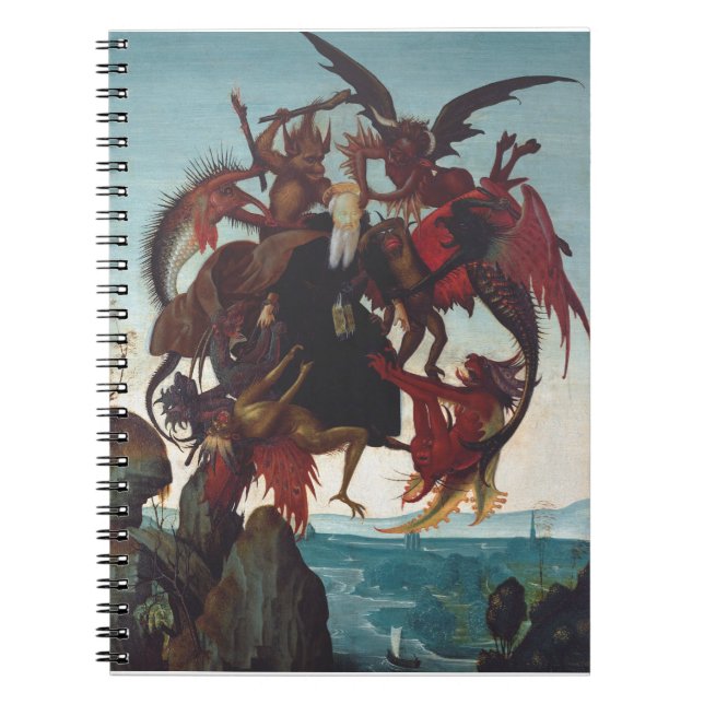 The Temptation of Saint Anthony by Michelangelo Notebook (Front)