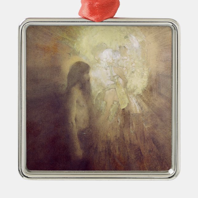 The Temptation of St. Anthony, 1883 Metal Tree Decoration (Front)