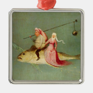 The Temptation of St. Anthony 2 Metal Tree Decoration