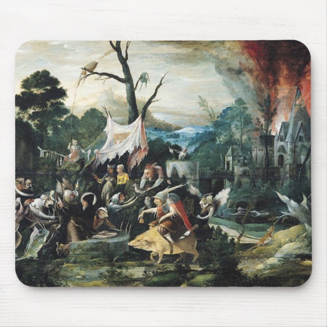 The Temptation of St. Anthony 2 Mouse Pad (Front)