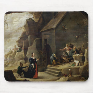 The Temptation of St. Anthony 2 Mouse Pad