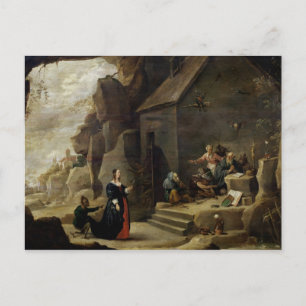 The Temptation of St. Anthony 2 Postcard