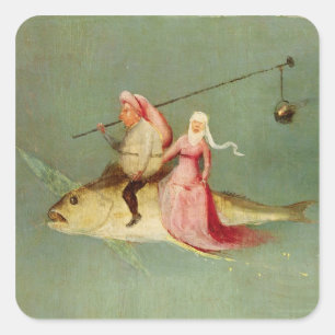 The Temptation of St. Anthony 2 Square Sticker