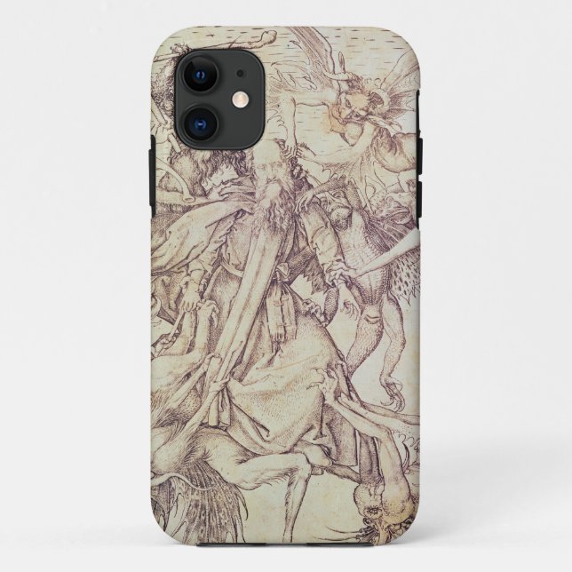 The Temptation of St. Anthony (engraving) Case-Mate iPhone Case (Back)