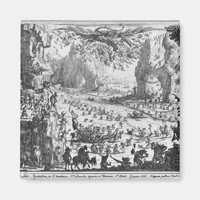 The Temptation of St. Anthony Magnet (Front)