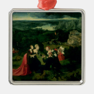 The Temptation of St. Anthony Metal Tree Decoration