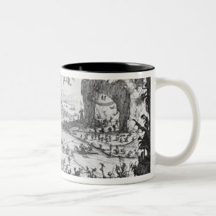 The Temptation of St. Anthony Two-Tone Coffee Mug