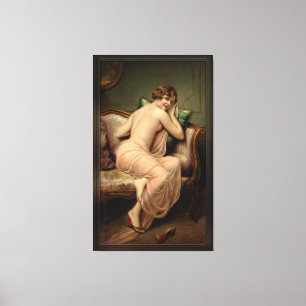 The Temptress by Francois Martin-Kavel Canvas Print