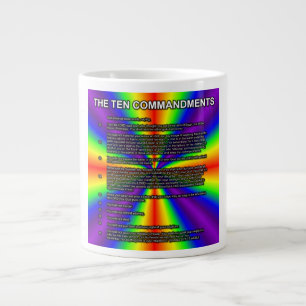 The Ten Commandments Mug