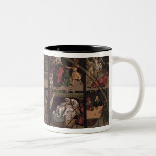 The Ten Commandments Two-Tone Coffee Mug