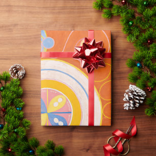  The Ten Largest, Group IV, No.4 by Hilma af Klint Wrapping Paper