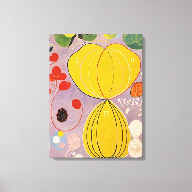 The Ten Largest, Group IV, No.7 by Hilma af Klint Canvas Print (Front)