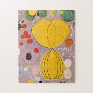 The Ten Largest, Group IV, No.7 by Hilma af Klint Jigsaw Puzzle