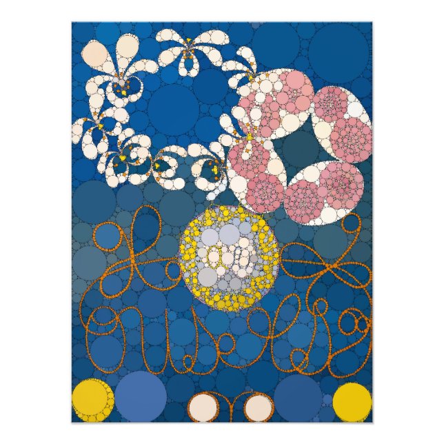 The Ten Largest, No.1, Dots, After Hilma af Klint Photo Print (Front)