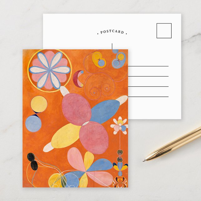 The Ten Largest No. 4 | Hilma af Klint Postcard (Creator Uploaded)
