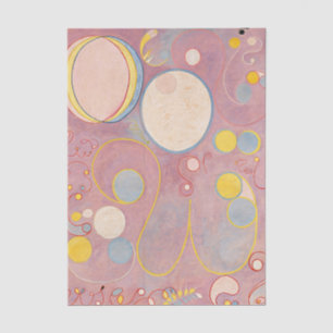 The Ten Largest No. 8 Adulthood, Hilma af Klint Tissue Paper
