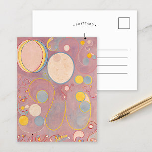 The Ten Largest No. 8   Hilma af Klint Postcard