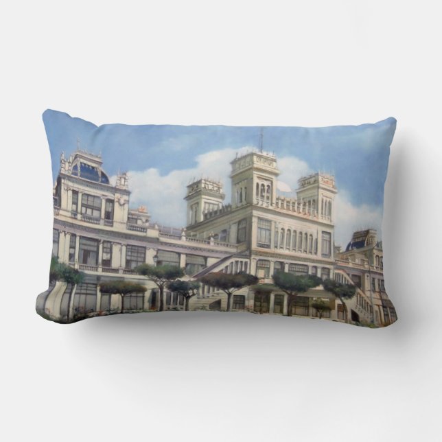 The Terrace (A Coruña) Lumbar Cushion (Front)
