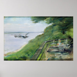 The Terrace at Jacob's Restaurant in Niensted Poster