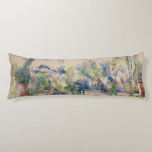 The Terrace at the Garden at Les Lauves, Cezanne Body Cushion