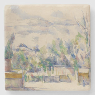 The Terrace at the Garden at Les Lauves, Cezanne Stone Coaster