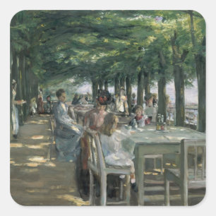 The Terrace at the Restaurant Square Sticker