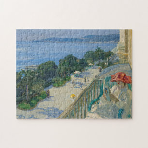 The Terrace, Cap d’Ail   Sir John Lavery Jigsaw Puzzle