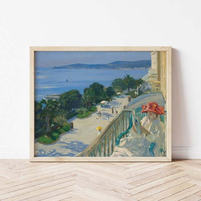 The Terrace, Cap d’Ail | Sir John Lavery Poster (Creator Uploaded)