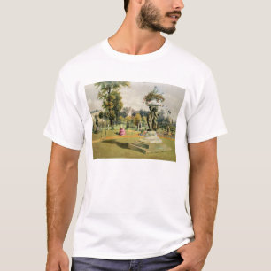 The Terrace Garden, Woburn Abbey (chromolitho) T-Shirt