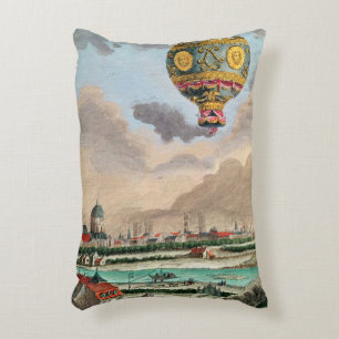 The Terrace of Monsieur Franklin at Passy Decorative Cushion