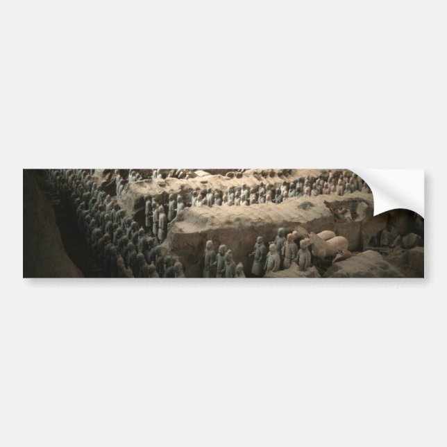 The Terracotta Army Bumper Sticker (Front)