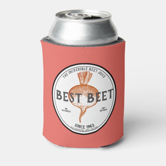 The Terrible beet juice Can Cooler (Can Back)